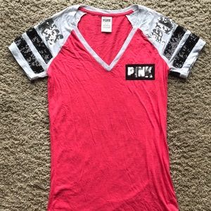 Pink Bling Coral T-Shirt